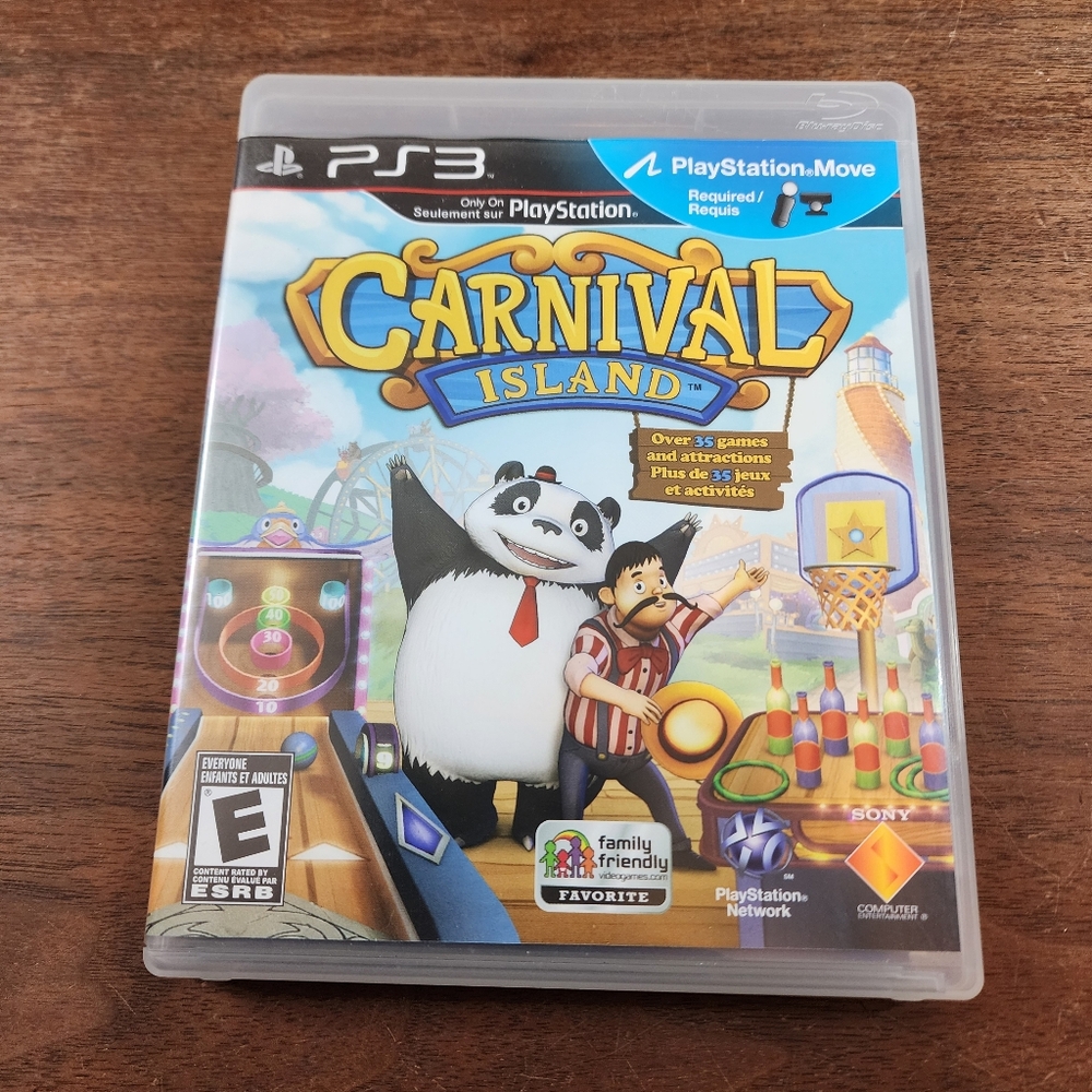 Sony Ps3 Carnival Island CIB Game